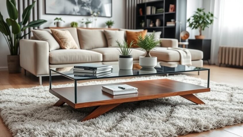 Minimalistische en industriële salontafels voor jouw interieur